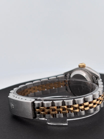 ROLEX – Lady-Datejust | Or jaune & Acier | Cadran Champagne Diamants | Bracelet Jubilé