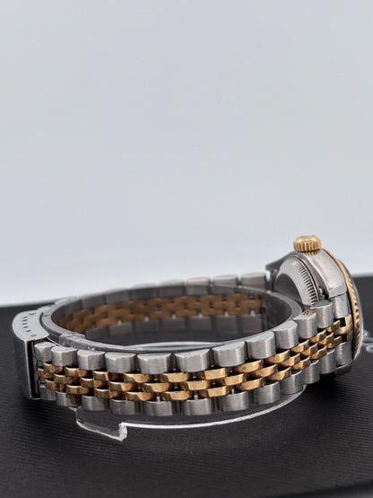 ROLEX – Lady-Datejust | Or jaune & Acier | Cadran Champagne Diamants | Bracelet Jubilé