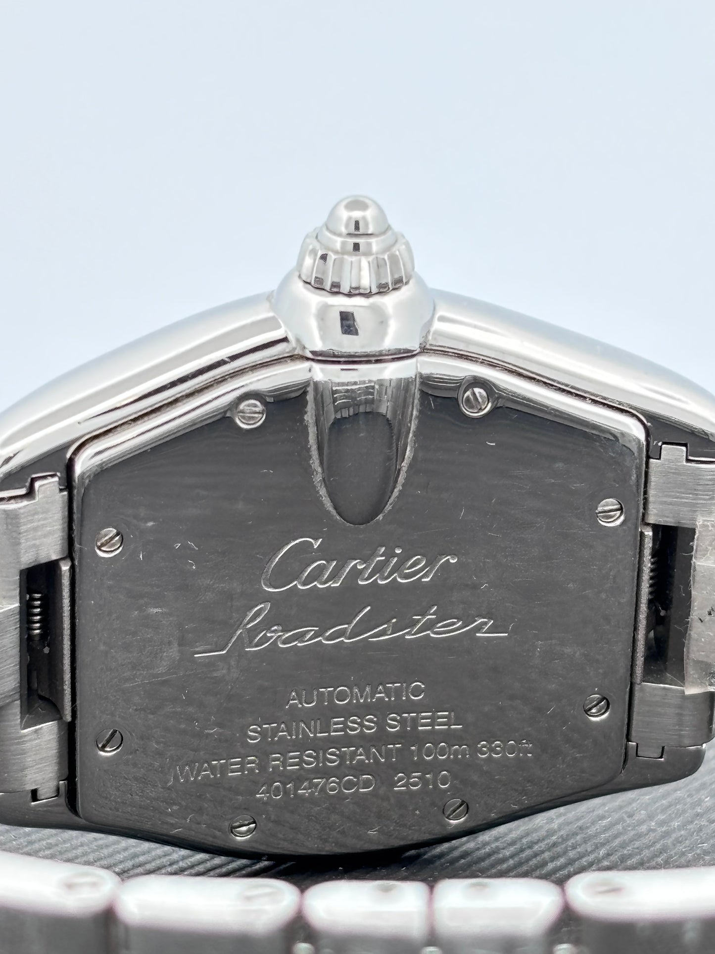 CARTIER – Roadster Automatique | Acier | Cadran gris & anthracite | Bracelet acier