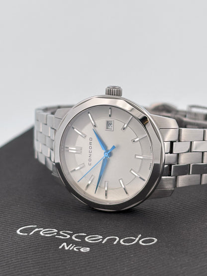 CONCORD – Bennington 31 mm | Quartz | Acier | Aiguilles bleuies