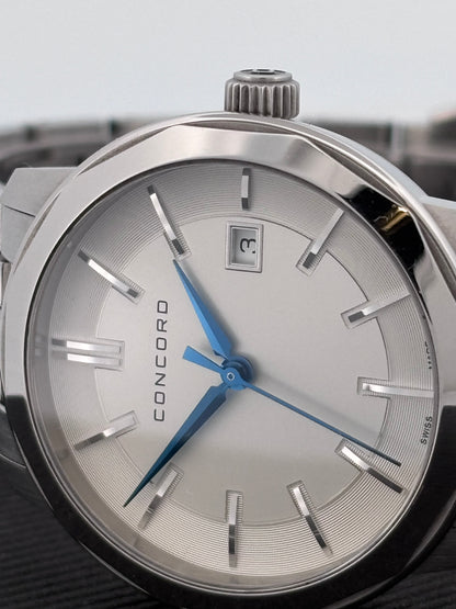 CONCORD – Bennington 31 mm | Quartz | Acier | Aiguilles bleuies