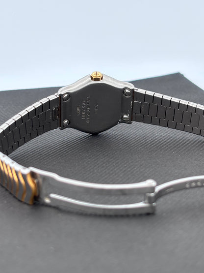 EBEL – Classic Bicolore | Acier & Or jaune | Quartz | Diamants | Bracelet intégré