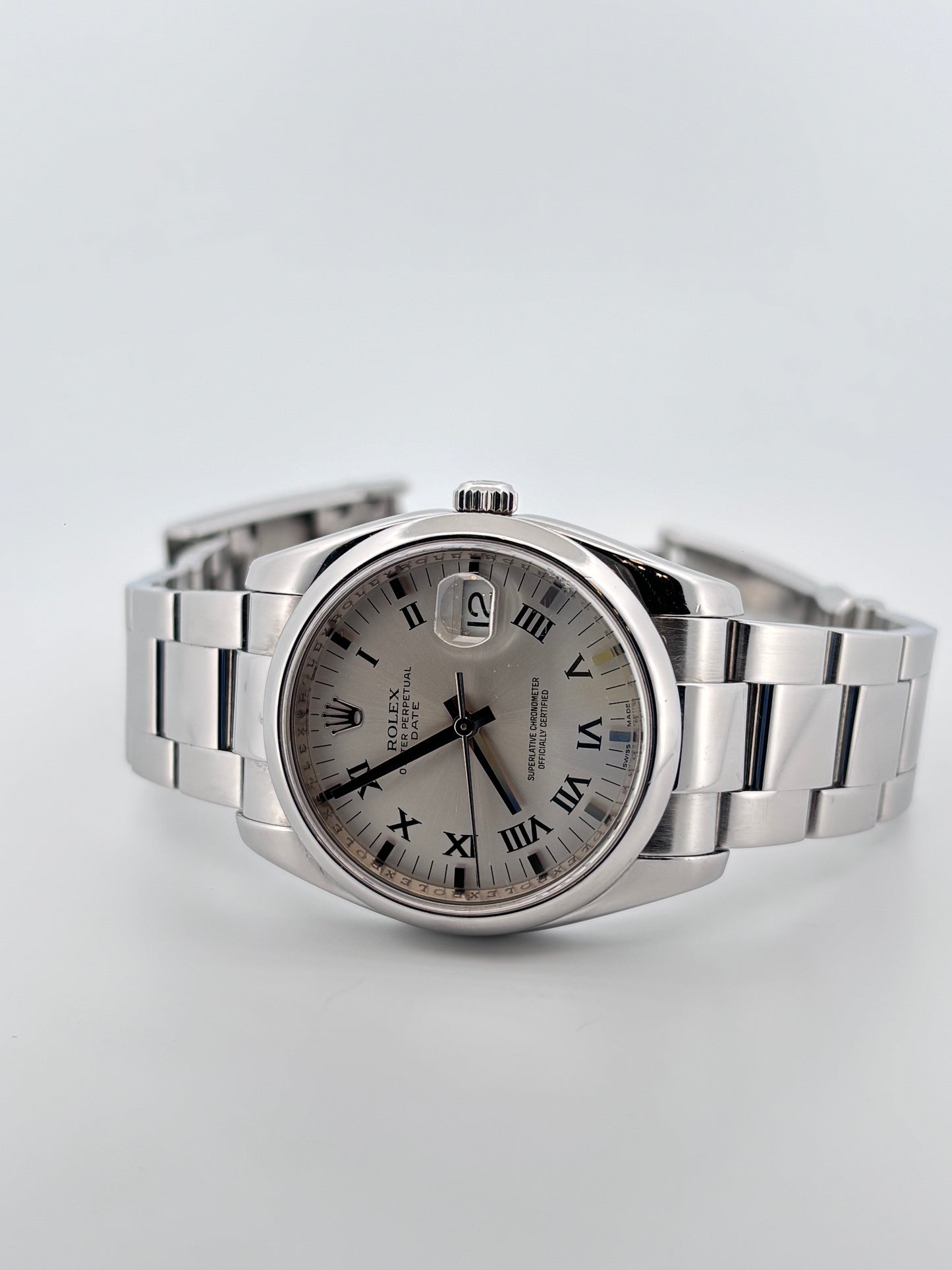 ROLEX – Datejust | Acier | Cadran argent chiffres romains | Automatique