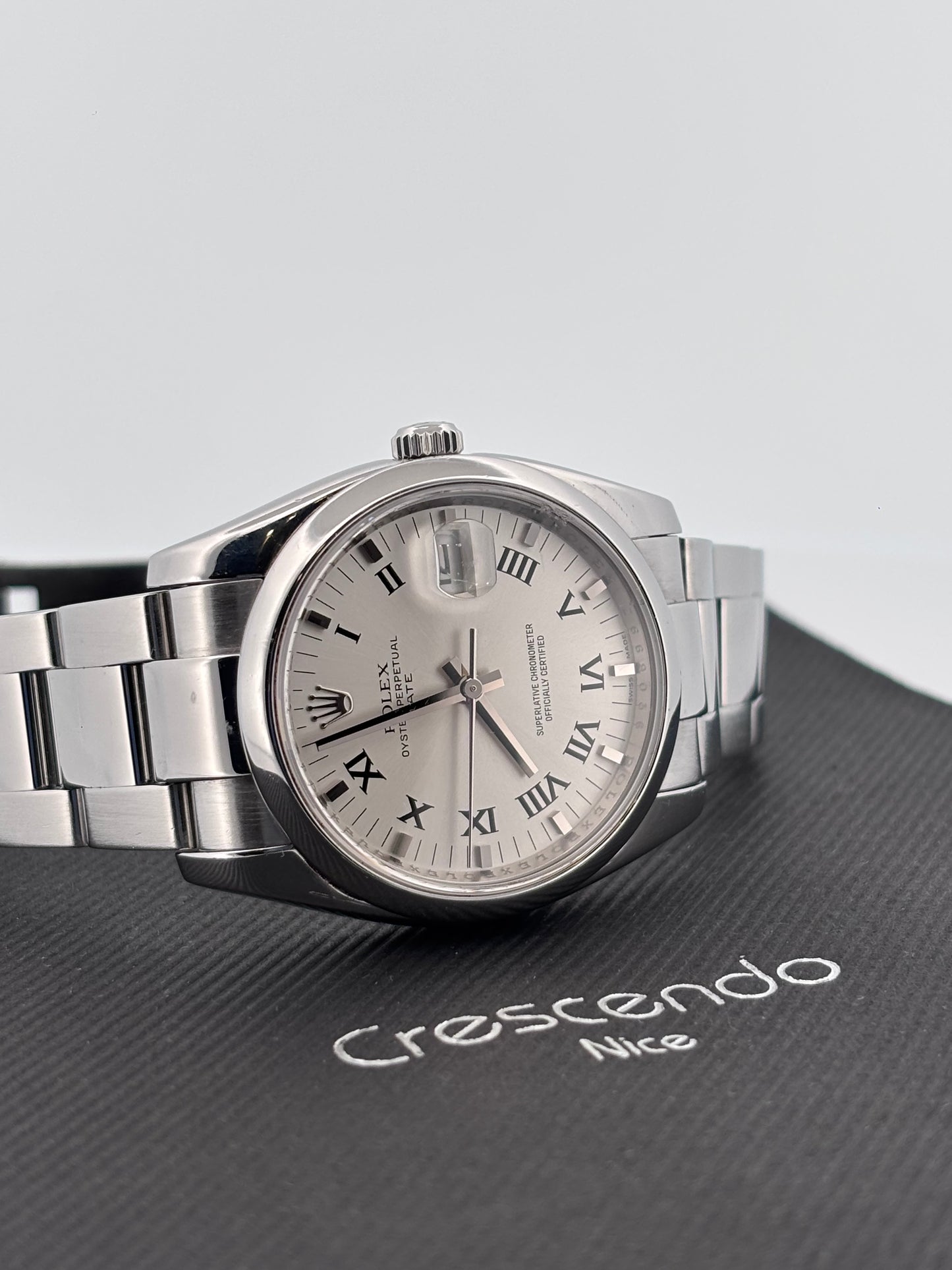 ROLEX – Datejust | Acier | Cadran argent chiffres romains | Automatique