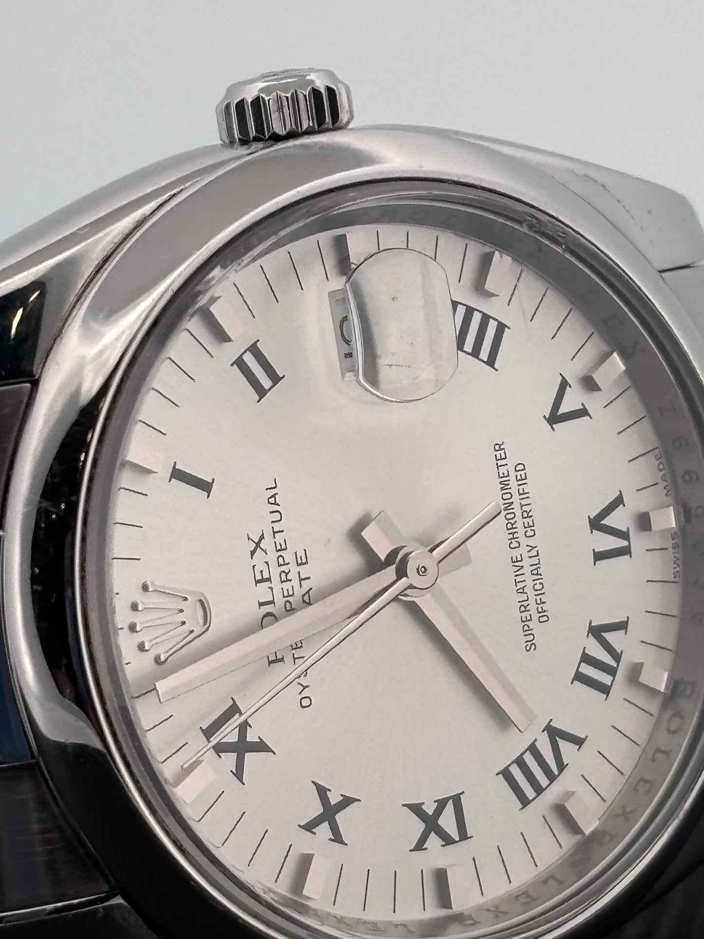 ROLEX – Datejust | Acier | Cadran argent chiffres romains | Automatique