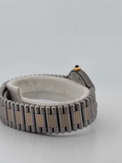CARTIER – Must 21 | Acier & Or | Quartz | Full Set 1989 | Neuve d’époque