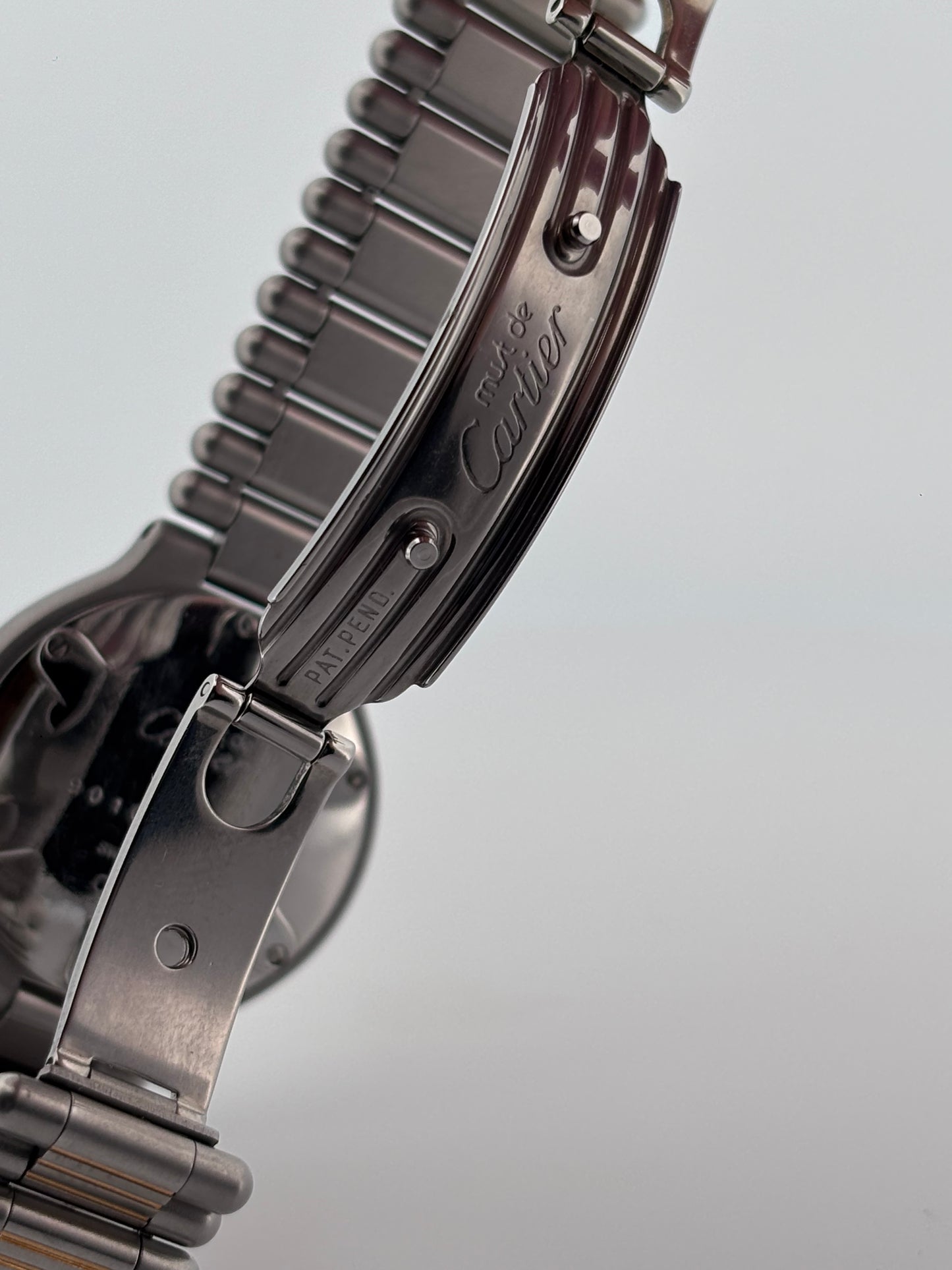 CARTIER – Must 21 | Acier & Or | Quartz | Full Set 1989 | Neuve d’époque