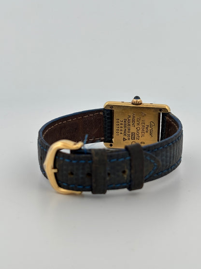 CARTIER – Tank Vermeil Must de Cartier | Vermeil Or 20 Microns | Quartz