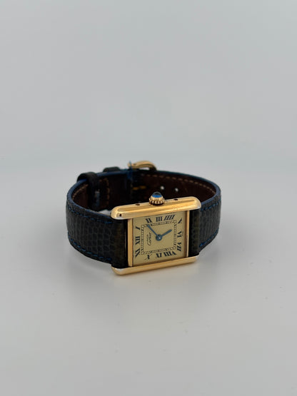 CARTIER – Tank Vermeil Must de Cartier | Vermeil Or 20 Microns | Quartz