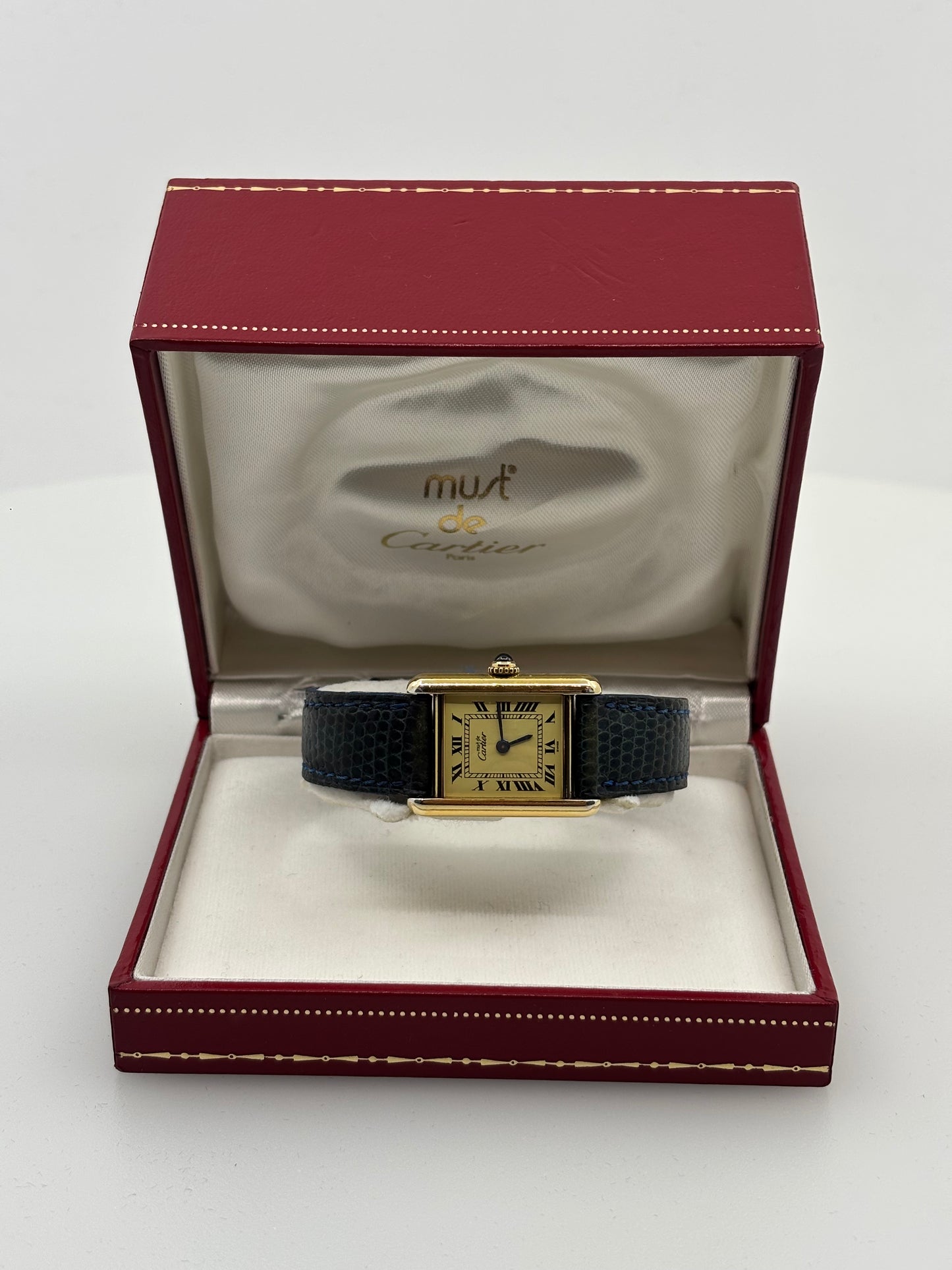CARTIER – Tank Vermeil Must de Cartier | Vermeil Or 20 Microns | Quartz