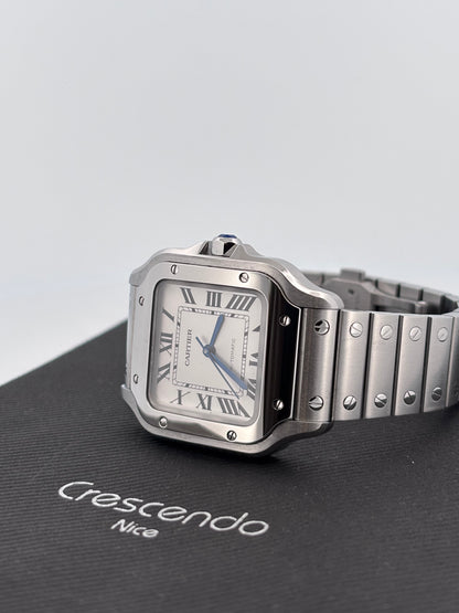 CARTIER – Santos de Cartier Medium | Acier | Automatique | Full Set 06/2025