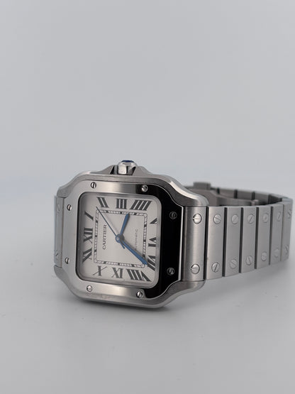 CARTIER – Santos de Cartier Medium | Acier | Automatique | Full Set 06/2025