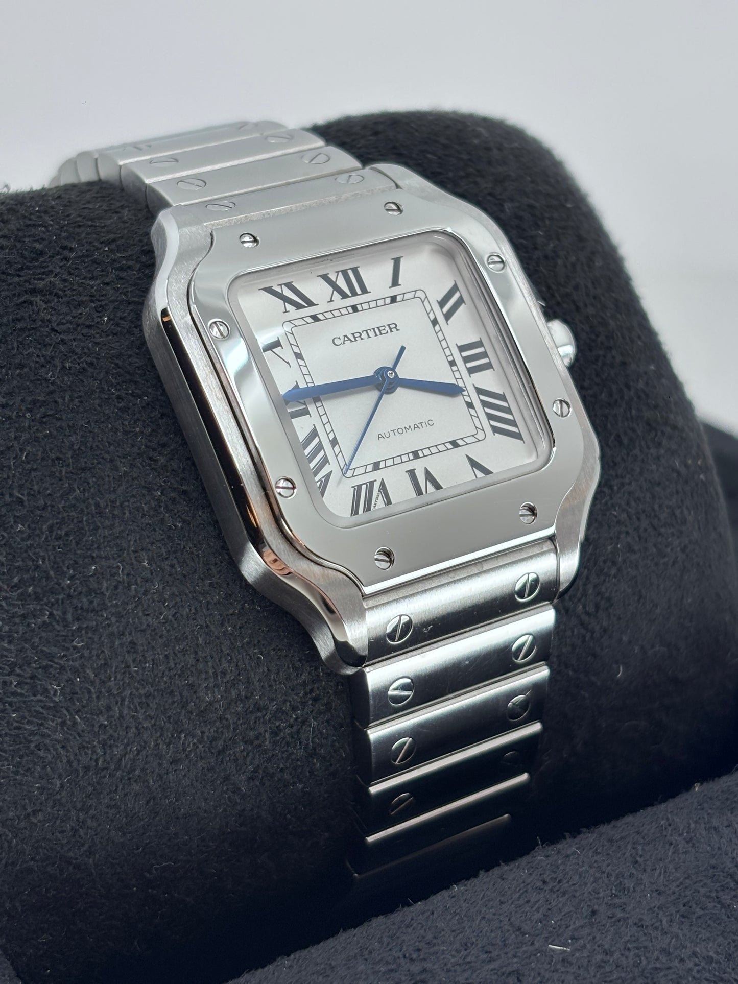 CARTIER – Santos de Cartier Medium | Acier | Automatique | Full Set 06/2025