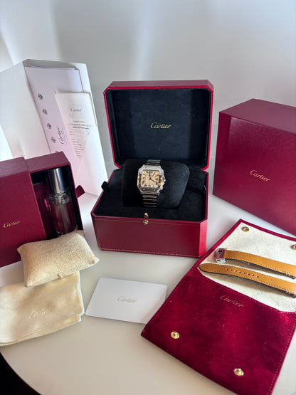 CARTIER – Santos de Cartier Medium | Acier | Automatique | Full Set 06/2025