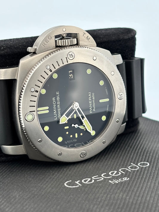 PANERAI – Luminor Submersible 1950 3 Days Automatic | Titane | Full Set 2012