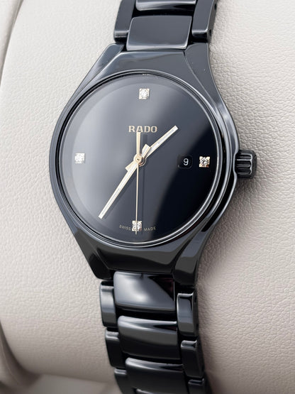 RADO – True Diamonds | Céramique noire | Diamants | Full Set 02/2026