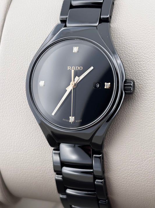 RADO – True Diamonds | Céramique noire | Diamants | Full Set 02/2026