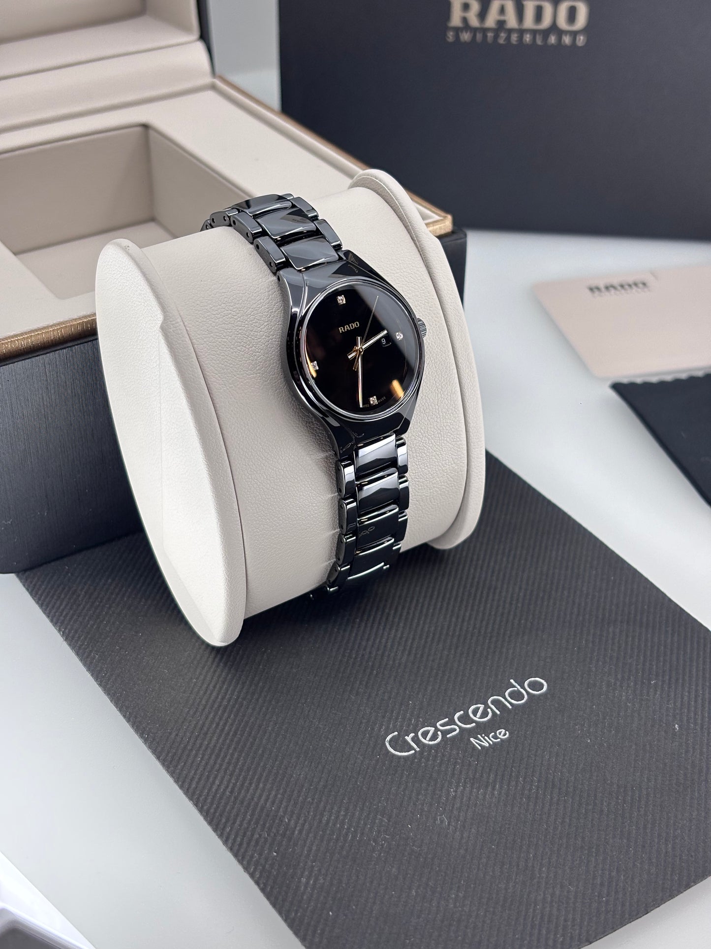 RADO – True Diamonds | Céramique noire | Diamants | Full Set 02/2026