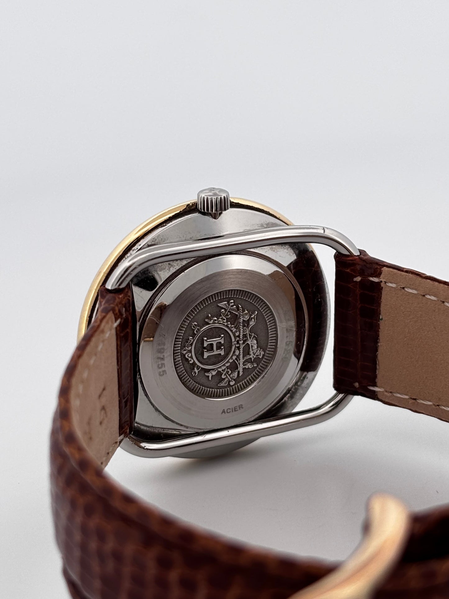 HERMÈS – Montre Paris Classique 30 mm | Plaqué Or 20 Microns | Quartz | Boîte