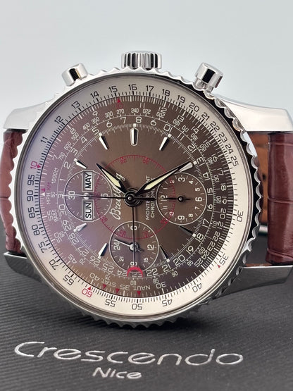 BREITLING – Navitimer Chronographe Day-Date | Automatique | Acier | 43 mm