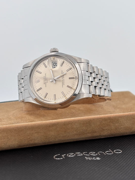 ROLEX – Oyster Perpetual Date 34 mm | Acier | Jubilee | Automatique | Circa années 1990
