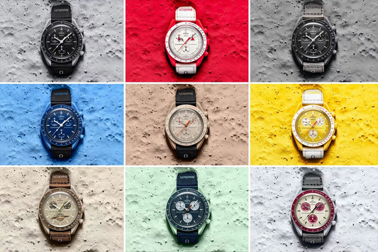OMEGA x Swatch – Collection complète MoonSwatch | Biocéramique | Chronographe | Quartz | Full Set