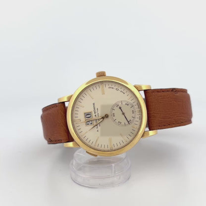 A. LANGE & SÖHNE | SAXONIA Automatik réf. 118.270 | Or jaune 18k | Cadran champagne