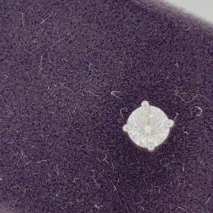 TIFFANY & Co – Boucles d’oreilles « Solitaire » | Or blanc 18K | Diamants 0,70 ct (total) | Brilliant Cut