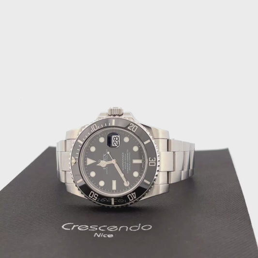 ROLEX – Submariner Date | Acier Oystersteel | Lunette Cerachrom noire | 40 mm