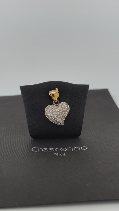 Pendentif coeur diam