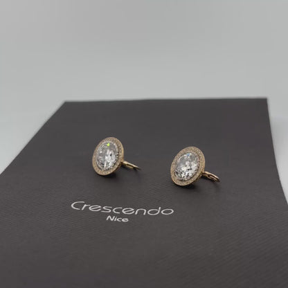 BUCCELLATI | Boucles d’oreilles | Or rose 18k & Diamants VVS2 | 10,00 ct